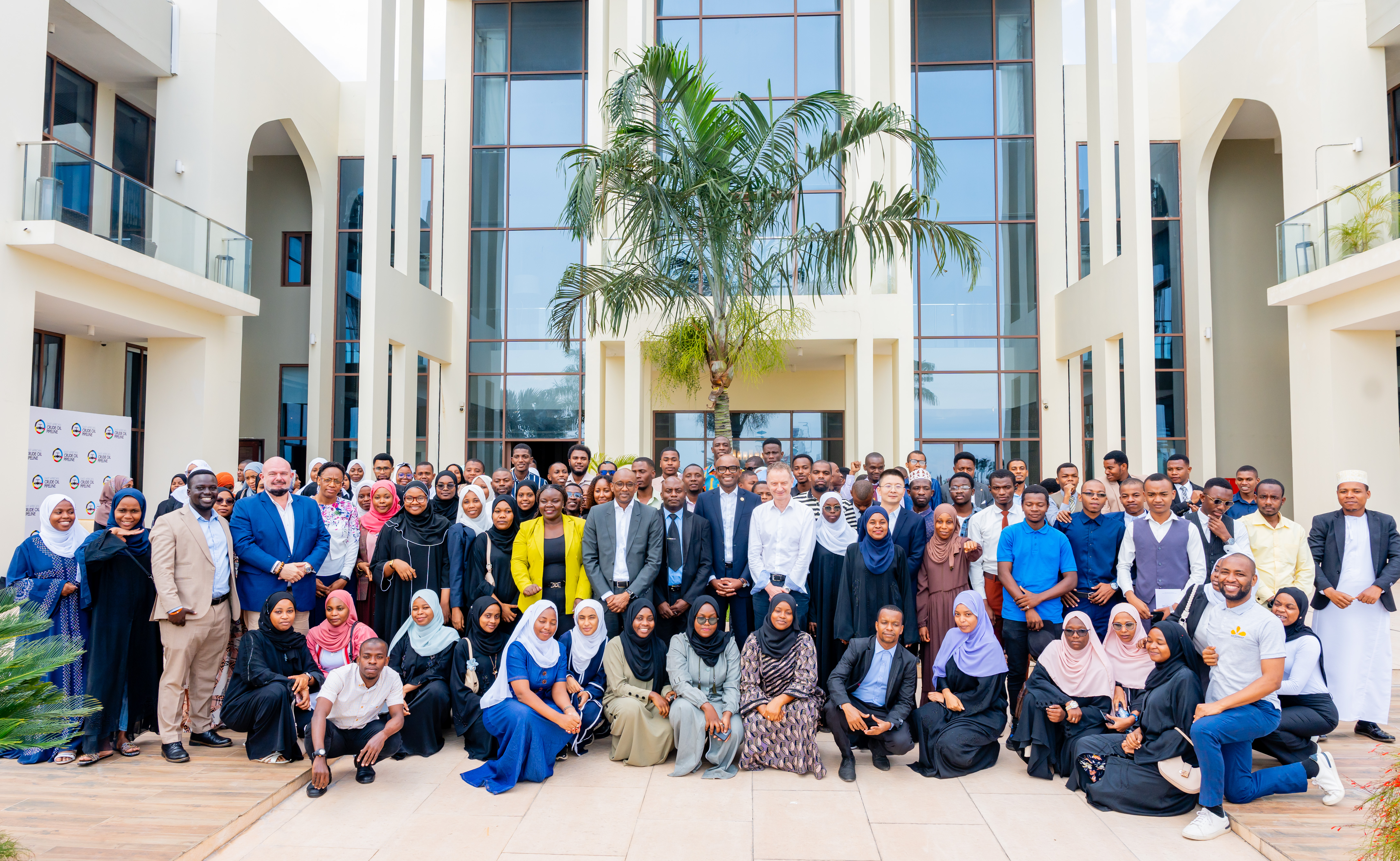 Zanzibar University community gathered on campus